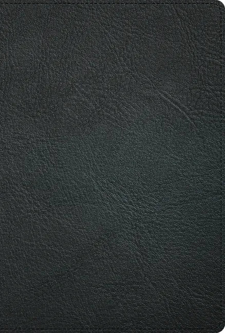 Rvr 1960 Biblia Deluxe, Negro Piel Genuina - Leather
