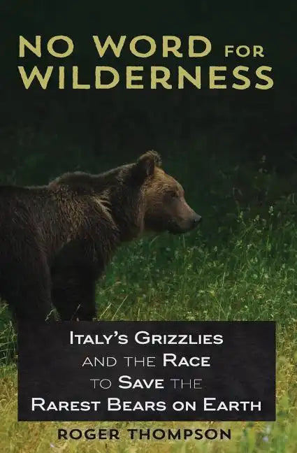 No Word for Wilderness: Italy's Grizzlies and the Race to Save the Rarest Bears on Earth - Paperback