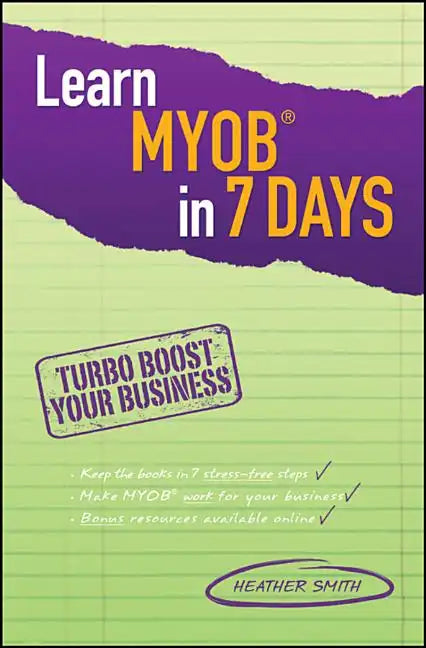 Learn Myob in 7 Days - Paperback