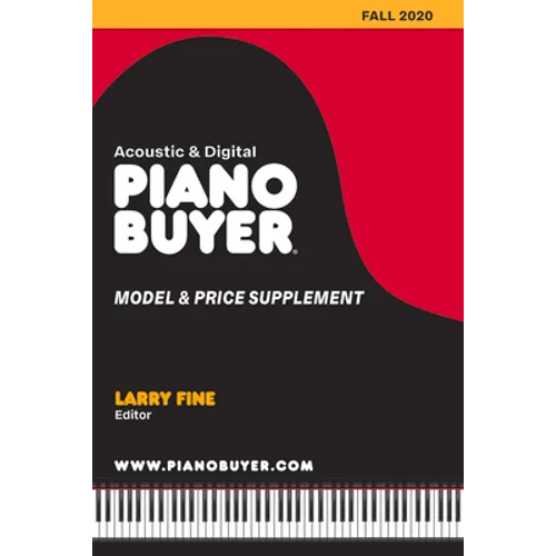 Piano Buyer Model & Price Supplement / Fall 2020 - Paperback