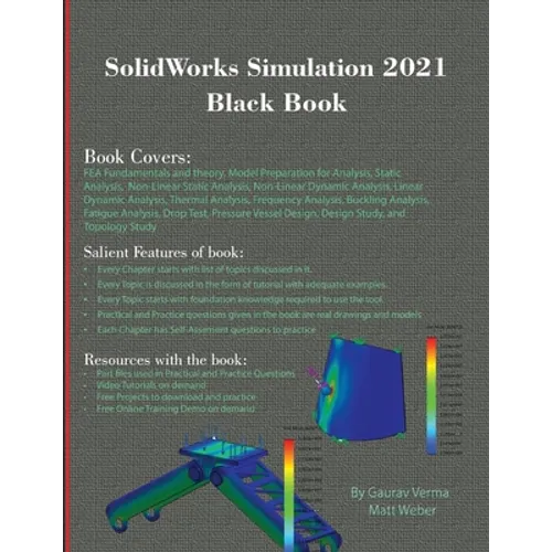 SolidWorks Simulation 2021 Black Book - Paperback