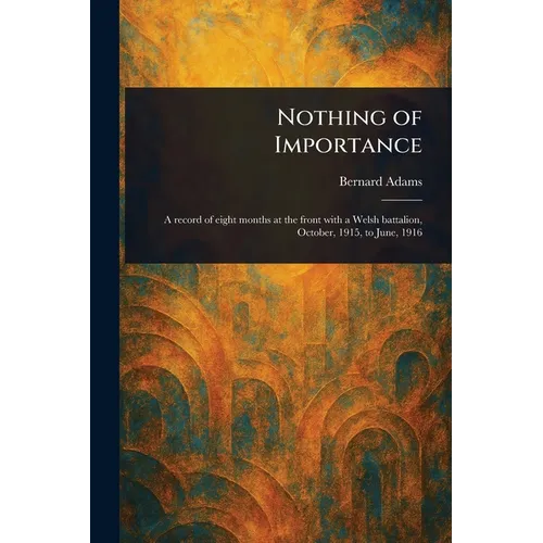 Nothing of Importance - Paperback