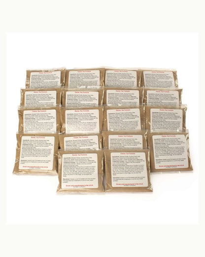 1 lb. 2 oz. of Essiac in EIGHTEEN (18) 1 oz. packets (2-3 Month One Adult Supply)