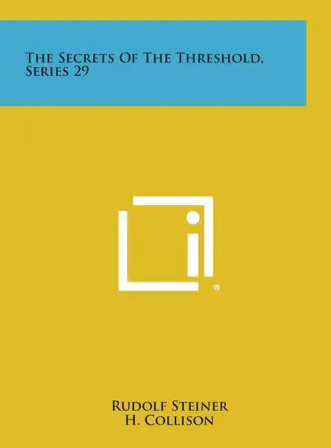 The Secrets of the Threshold, Series 29 - Hardcover