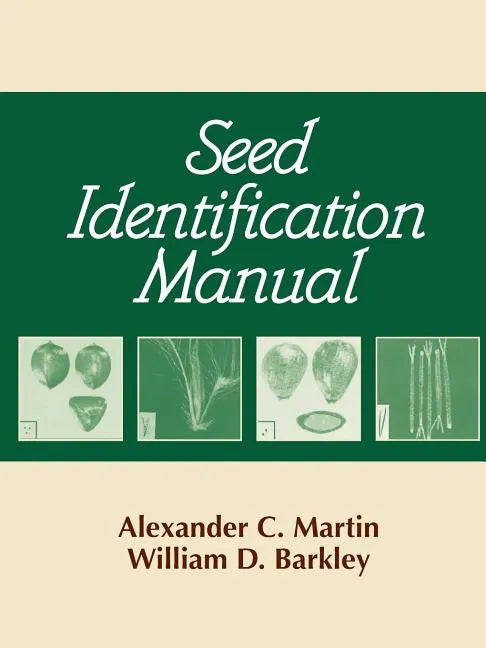 Seed Identification Manual - Paperback