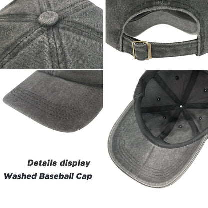 All American Dude with Deer Vintage Washed Baseball Cap | Ships from USA