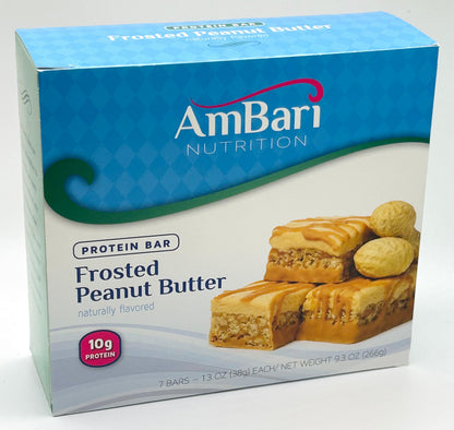 Frosted Peanut Butter Bars
