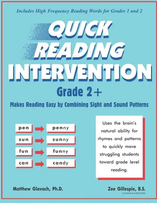 Quick Reading Intervention Grade 2+ - Paperback