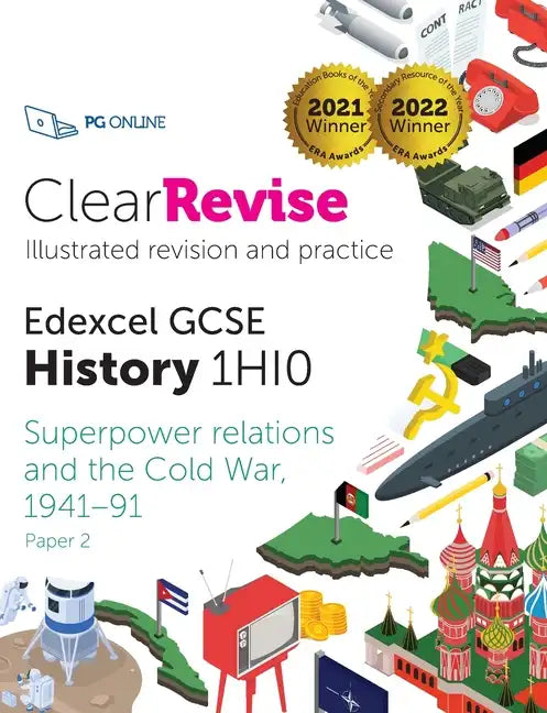ClearRevise Edexcel GCSE History 1HIO Superpower relations and the Cold War - Paperback