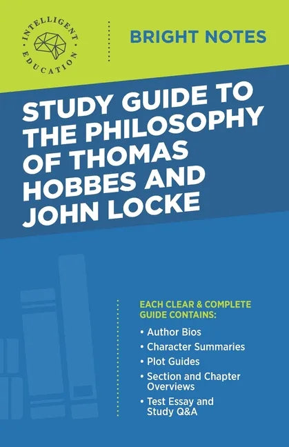 Study Guide to the Philosophy of Thomas Hobbes and John Locke - Paperback