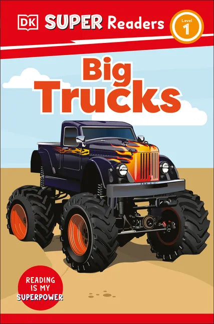 DK Super Readers Level 1 Big Trucks - Hardcover