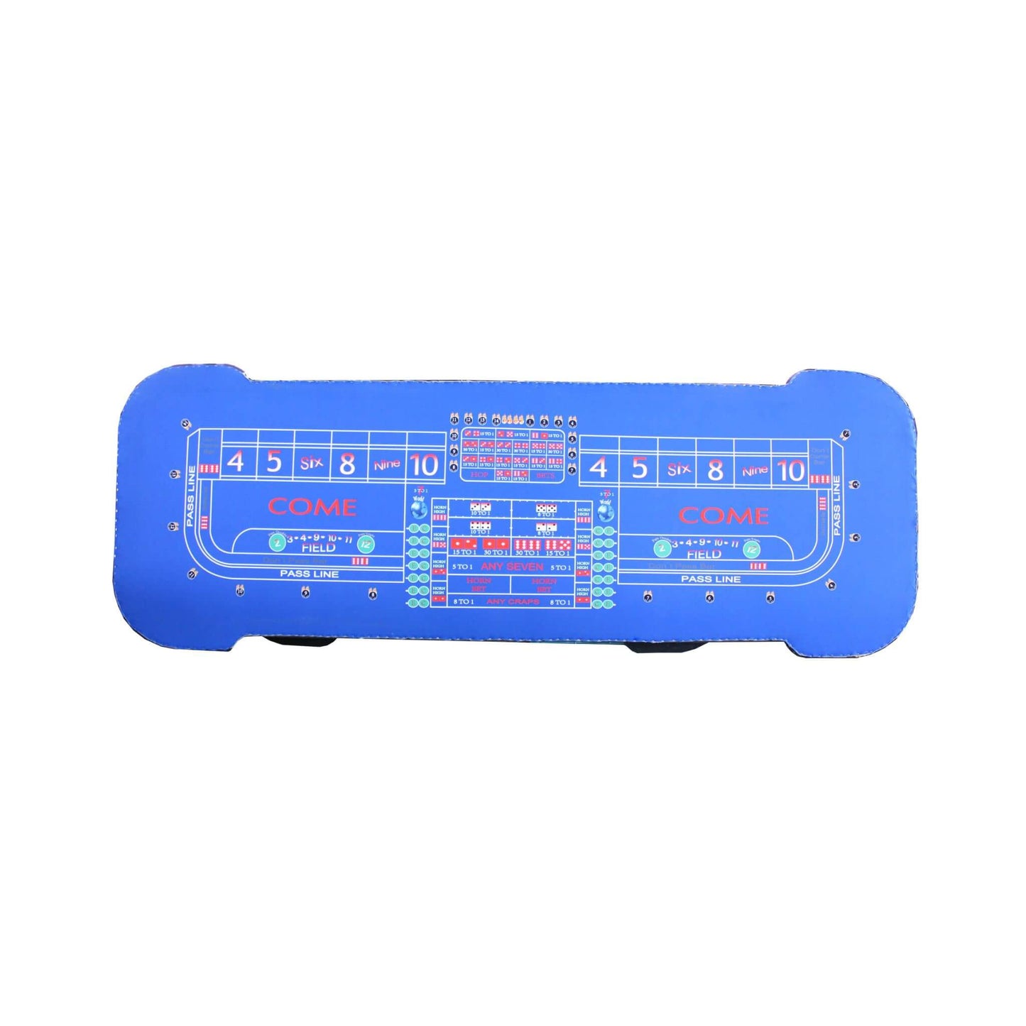 12FT Deluxe Casino Craps Game Table With Full Drink Rail (SAK68021)