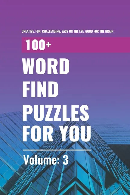 Word Find Puzzle Book: Search Word Puzzle Book - Paperback