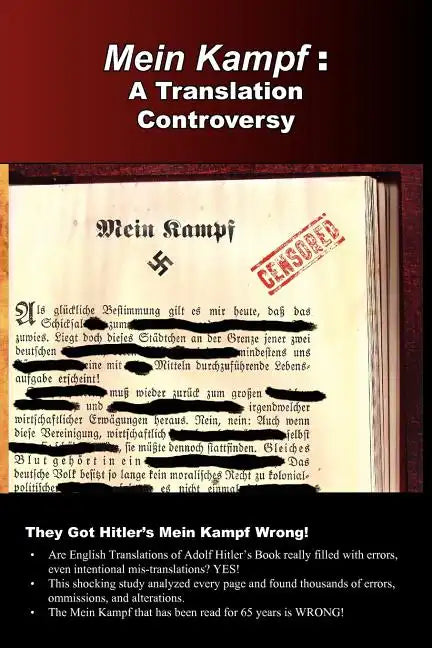 Mein Kampf: A Translation Controversy - Paperback