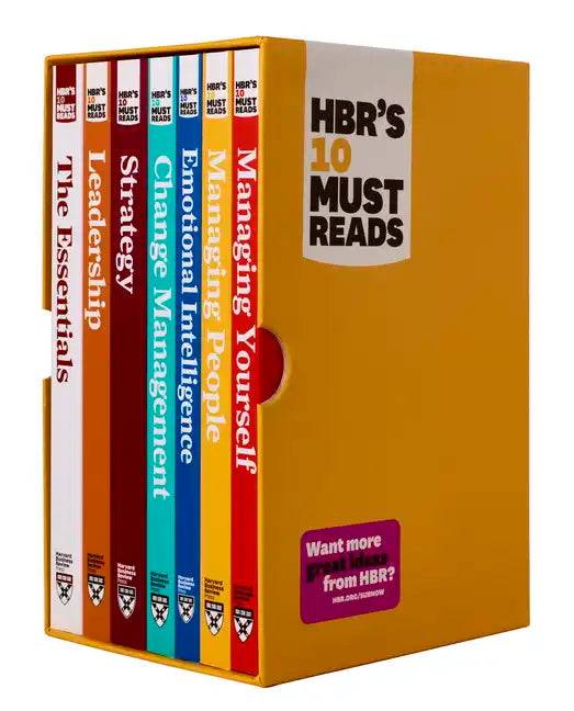 Hbr's 10 Must Reads Boxed Set with Bonus Emotional Intelligence (7 Books) (Hbr's 10 Must Reads) - Boxed Set