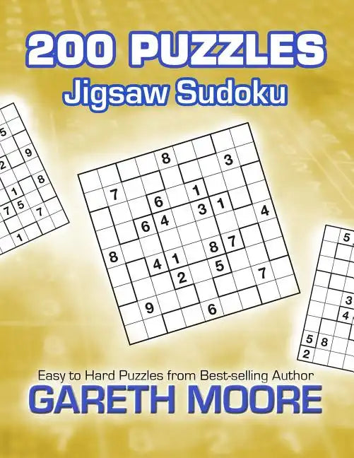 Jigsaw Sudoku: 200 Puzzles - Paperback