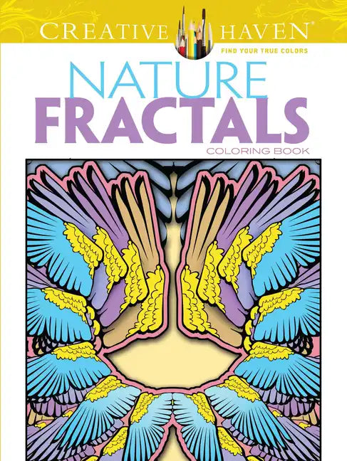 Nature Fractals Coloring Book - Paperback