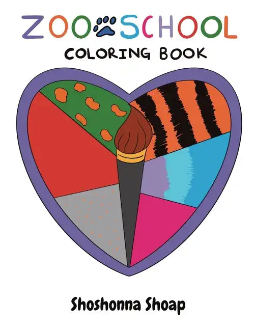 Zoo School Coloring Book - Paperback