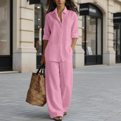 Women's Bohemian Top & Pants Set – Resort Lounge Co-ord