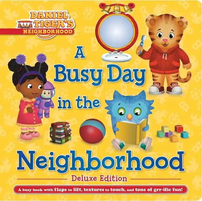 A Busy Day in the Neighborhood Deluxe Edition - Board Book