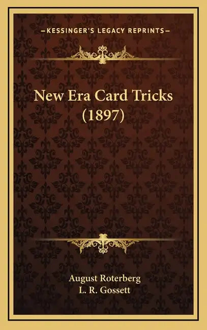 New Era Card Tricks (1897) - Hardcover