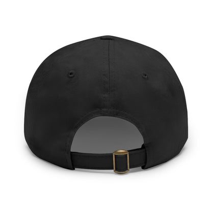 Are You Nuts? Squirrel Hat with Rectangular Leather Patch