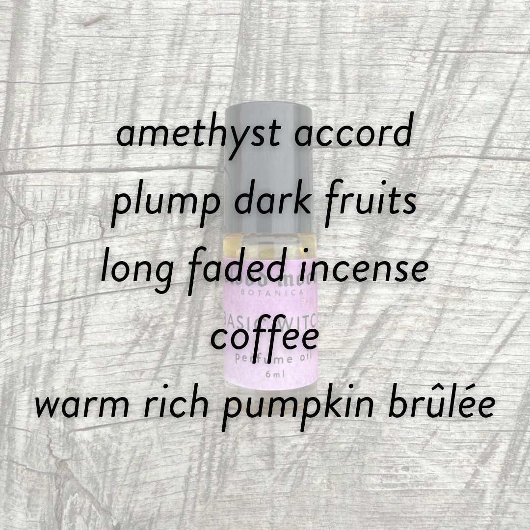Basic Witch Perfume Oil - Dark Fruit, Coffee, Pumpkin, Incense