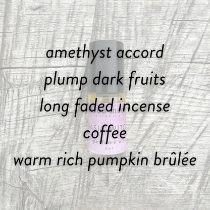 Basic Witch Perfume Oil - Dark Fruit, Coffee, Pumpkin, Incense
