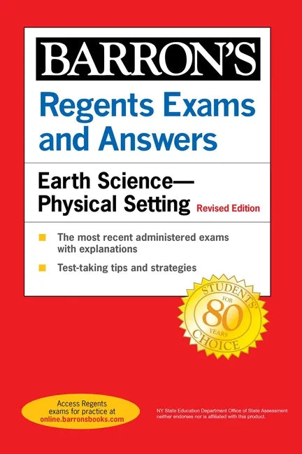 Regents Exams and Answers: Earth Science--Physical Setting Revised Edition - Hardcover
