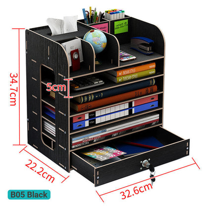 Bookshelf Simple Table Shelf Simple And Modern Students Use