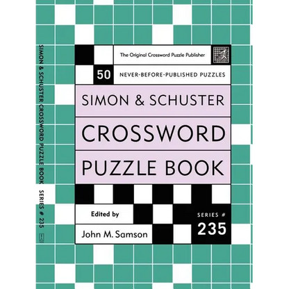 Simon and Schuster Crossword Puzzle Book #235: The Original Crossword Puzzle Publisher - Paperback