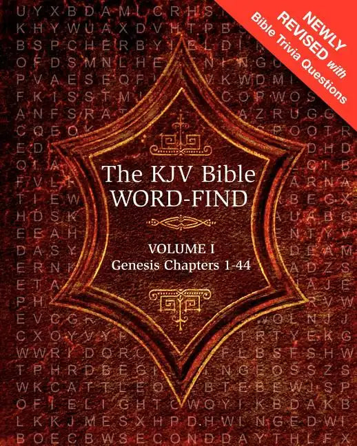 The KJV Bible Word-Find: Volume 1, Genesis Chapters 1-44 - Paperback