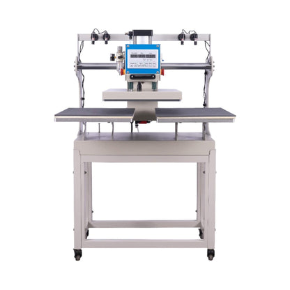 [16X24-Inch] Pneumatic Sliding Dual-Platen Hot Press Machine With Infrared Positioning And Air Compressor (SAK46729)