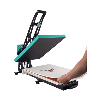 [16X24-Inch] Semi-Automatic Industrial Heat Press With Auto Open And Slide Base (SAK82041)