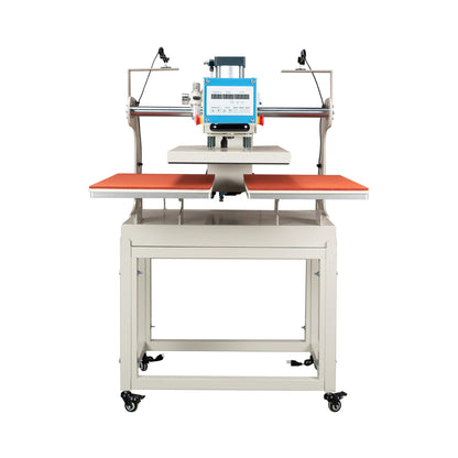 [16X24-Inch] Pneumatic Up Sliding Dual Platen Heat Press Machine With Infrared Positioning (SAK75382)
