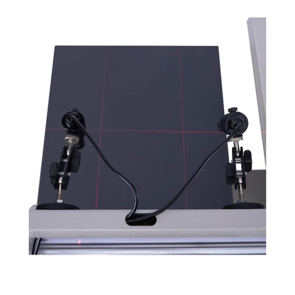 [16X24-Inch] Pneumatic Up Sliding Dual Platen Heat Press Machine With Infrared Positioning (SAK75382)