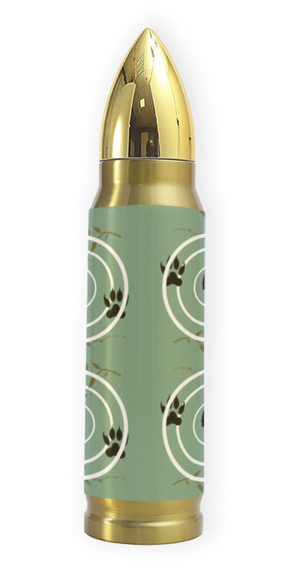 Black Bear in Bullseye 16 oz Stainless Steel Tumbler