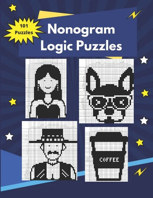 Nonogram Logic Puzzles: Hanjie Puzzles for Adults - Paperback