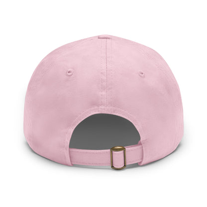 Are You Nuts? Squirrel Hat with Rectangular Leather Patch