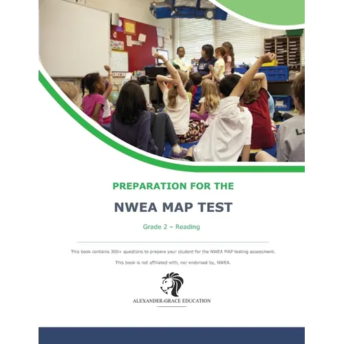 NWEA Map Test Preparation - Grade 2 Reading - Paperback