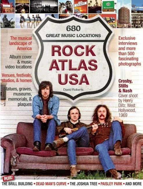 Rock Atlas USA: The Musical Landscape of America - Paperback