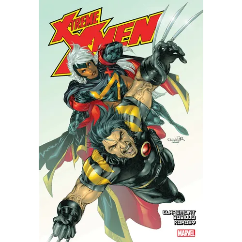 X-Treme X-Men by Chris Claremont Omnibus Vol. 2 Salvador Larroca Storm & Wolverine Cover - Hardcover
