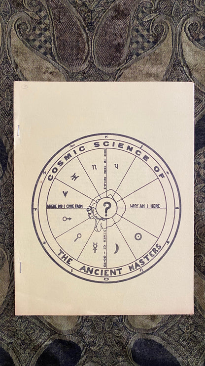 Cosmic Science of the Ancient Masters — Hilton Hotema