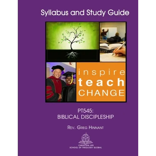 Pt545: Biblical Discipleship - Paperback