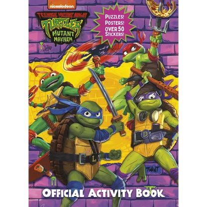 Teenage Mutant Ninja Turtles: Mutant Mayhem: Official Activity Book - Paperback