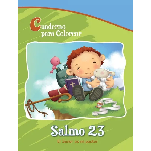 Salmo 23 - El Señor es mi pastor: Cuaderno para colorear - Paperback