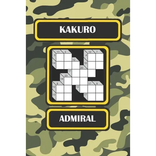 Kakuro: Admiral - Paperback