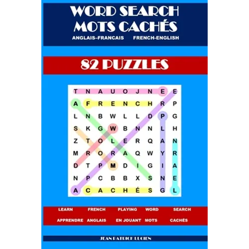 Word Search - Mots Cachés: Learn French - Apprendre l' Anglais - Paperback
