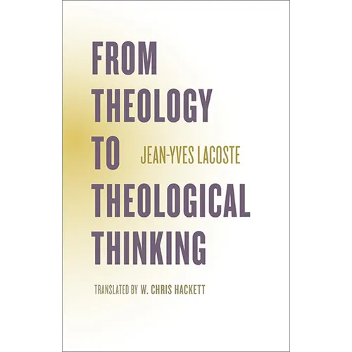 From Theology to Theological Thinking - Paperback