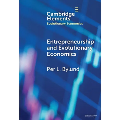 Entrepreneurship and Evolutionary Economics - Hardcover